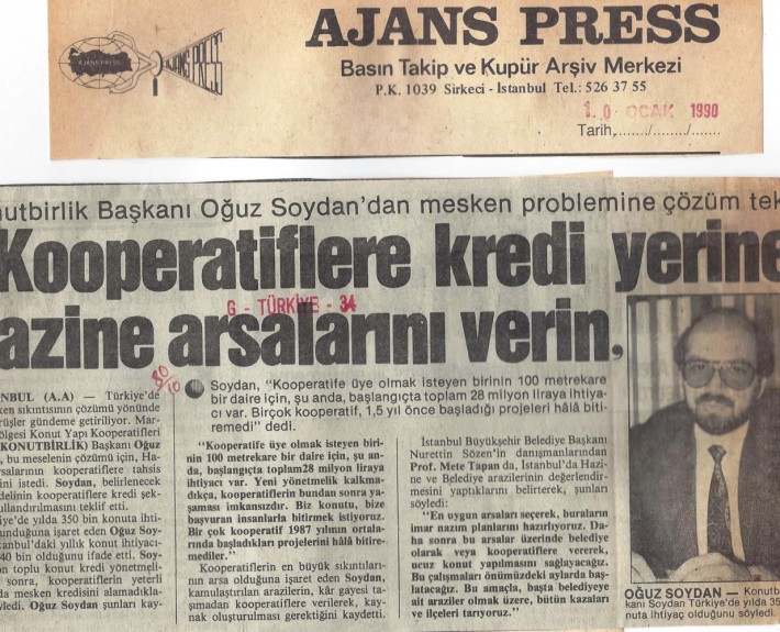 10 Ocak 1990 Türkiye