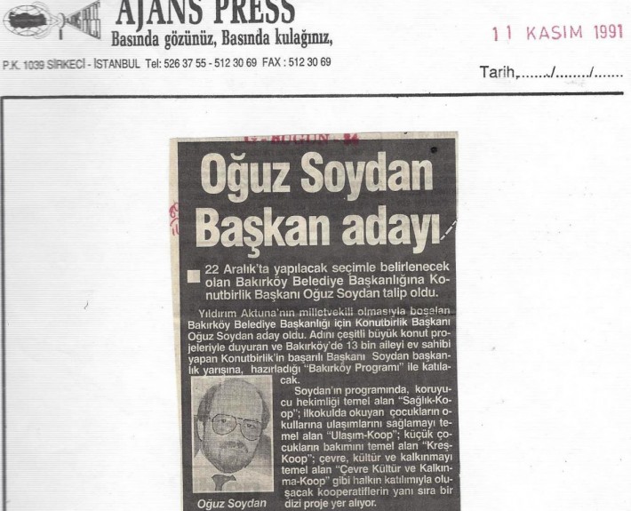 11 kasım 1991 Bugün