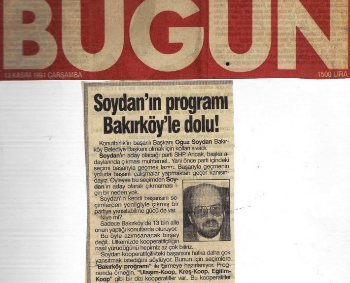 13 Kasım 1991 Bugün