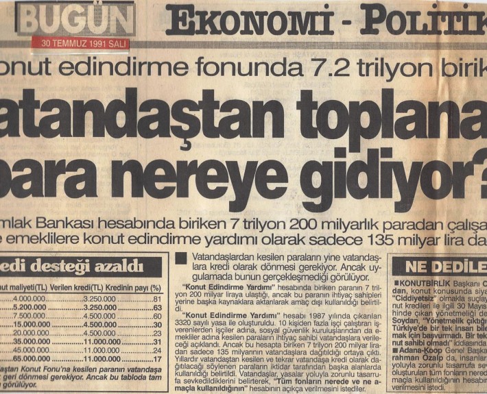 30 Temmuz 1991 Bugün