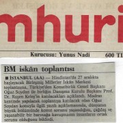 16 Aralık 1989 Cumhuriyet