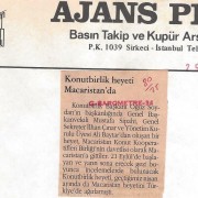 25 Eylül 1989 Barometre