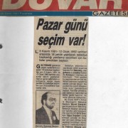 28 Ekim 1991 Duvar